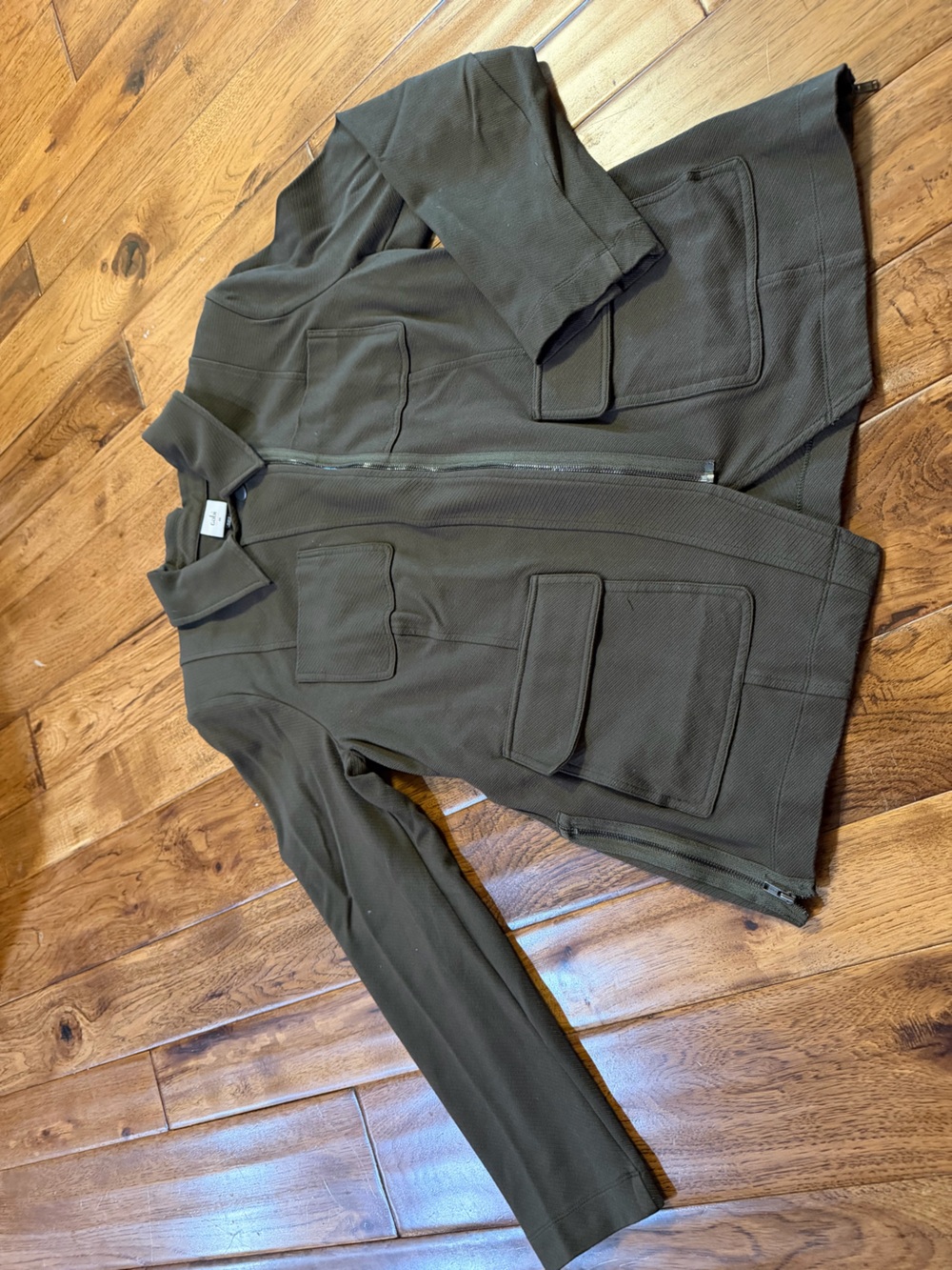 CAbi Olive Green Utility Jacket